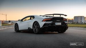 Lamborghini Huracan EVO by Novitec Rosso on Vossen Wheels (NL4) 2020 года 